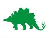 Stegosaurus (288) Bügelbild Aufbügler Applikation