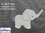 Elefant (802) Bügelbild Aufbügler Applikation