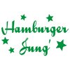 Hamburger Jung (403b) Bügelbild Aufbügler Applikation