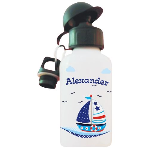 Segelboot (857) Trinkflasche Sportflasche