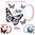 Schmetterling (794) KinderTasse Becher Henkelbecher