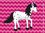 Pony (840) Bügelbild Aufbügler Textiltransfer