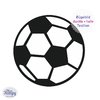 Fußball (841) Bügelbild Aufbügler Applikation