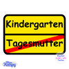 Tagesmutter (383c) Bügelbild Aufbügler Applikation Schule Kindergarten