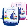 Segelboot (857) Rucksack mit Name Kinderrucksack Kindergarten Kindertasche