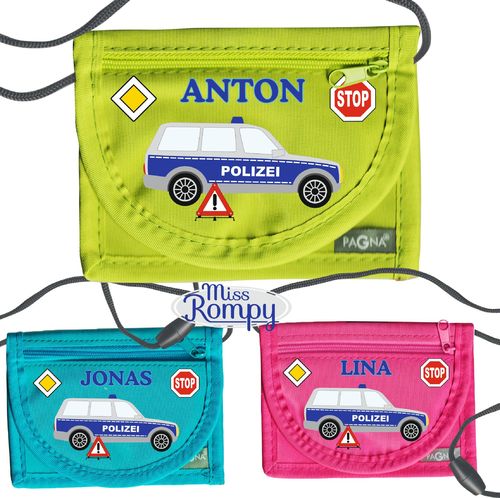 Polizei Brustbeutel (804) Geldbeutel Umhängebeutel breast bag